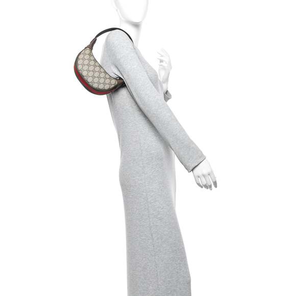 Gucci Gg Supreme Textured Calfskin Web #231186G12B - Picture 2 of 11